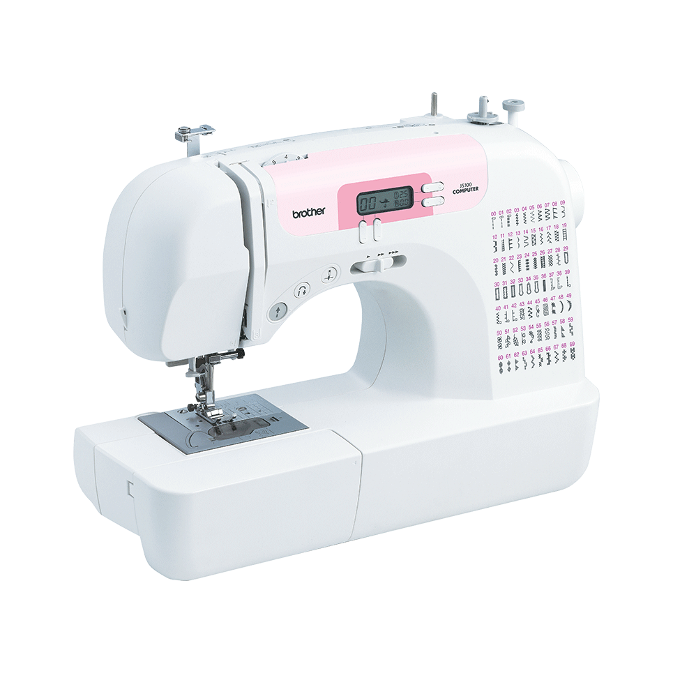 JS100 компьютеризованная швейная машина  8